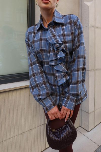 Рубашка Jadone Fashion Сьют синій Сьют фото