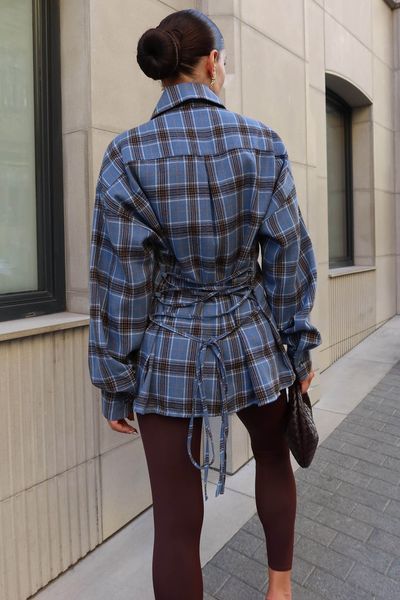 Рубашка Jadone Fashion Сьют синій Сьют фото