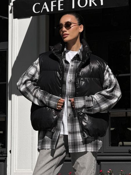 Жилет Jadone Fashion Хат чорний Хат фото