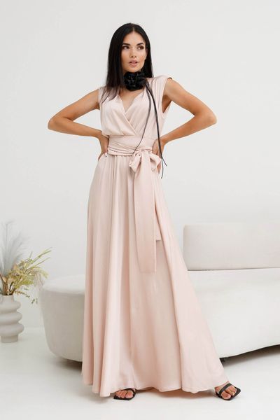 Сукня Jadone Fashion Фурор S бежева Фурор бежевое фото