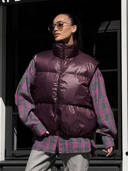 Жилет Jadone Fashion Хат марсала Хат фото