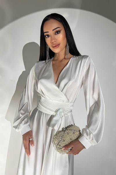Сукня Jadone Fashion Шик S біла Шик белое фото