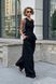 Стильний костюм Jadone Fashion Макі Велет XS чорний Маки Велет фото 1