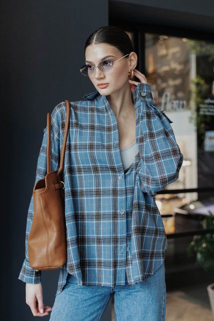 Сорочка Jadone Fashion Мілі ONE SIZE синій Мілі фото