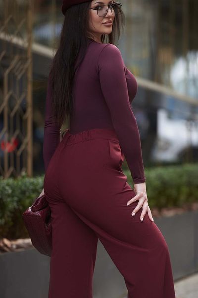 Штани Jadone Fashion Теміс 50 бургунді Темис фото