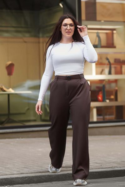 Штани Jadone Fashion Теміс 50 шоколад Темис фото