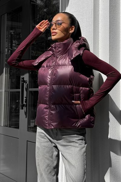 Жилет Jadone Fashion Кул марсала Кул фото