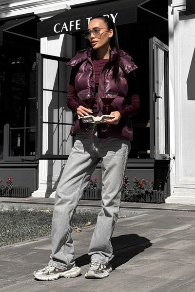 Жилет Jadone Fashion Кул марсала Кул фото