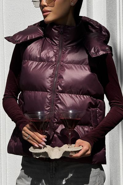 Жилет Jadone Fashion Кул марсала Кул фото