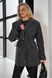Укорочене Пальто Jadone Fashion Тренд графіт Тренд фото 1