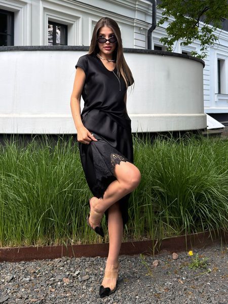 Спідниця Jadone Fashion Лілія XS чорна Лілея фото