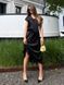 Спідниця Jadone Fashion Лілія XS чорна Лілея фото 6