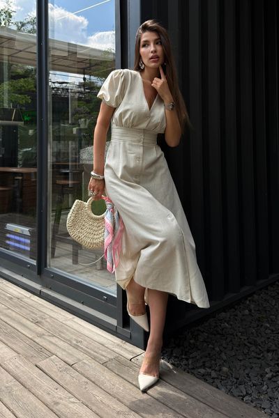 Сукня Jadone Fashion Елія XS бежева Елія фото