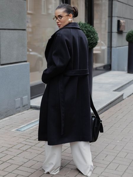 Пальто Jadone Fashion Селін чорне Селін фото