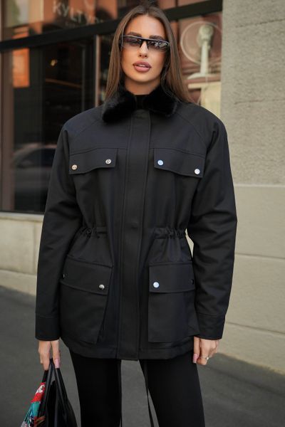 Парка Верона чорний one size Верона  фото