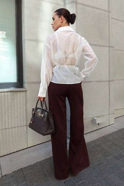 Брюки Jadone Fashion Асти XS шоколад Асти фото