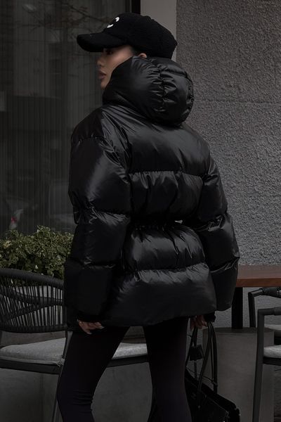 Пуховик Jadone Fashion Айс ONE SIZE чорний Айс фото