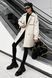 Тренч Jadone Fashion Некст укорочений білий Некст укороченный белый фото 5