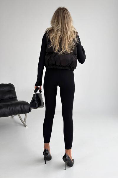 Легінси Jadone Fashion Лейс XS чорний Лейс фото