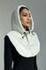Зимовий капор Jadone Fashion Льє білий Лье белый фото 1
