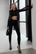 Легінси Jadone Fashion Лейс XS чорний Лейс фото 1
