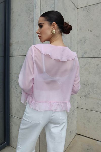 Блуза Jadone Fashion Камелія S рожевий Камелія фото