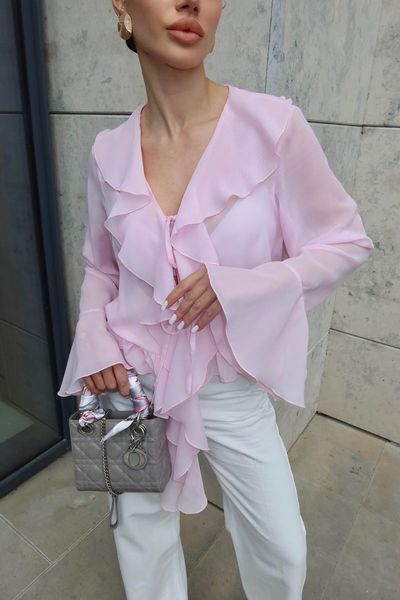 Блуза Jadone Fashion Камелія S рожевий Камелія фото