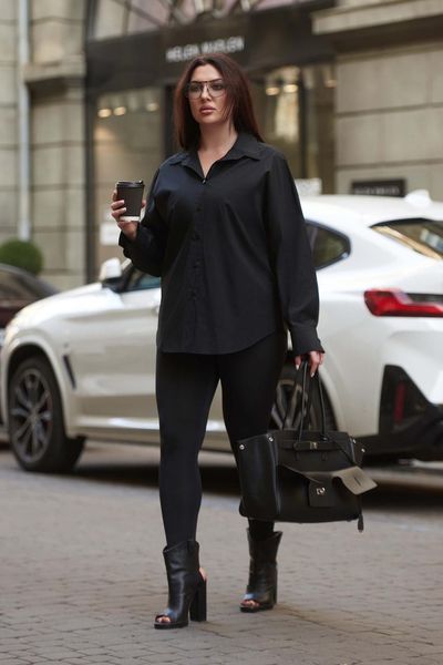 Сорочка Jadone Fashion Ола 50 чорна Ола фото